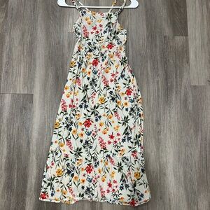 Old Navy Cream Floral Dress